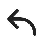 Arrow Reply SVG Icon